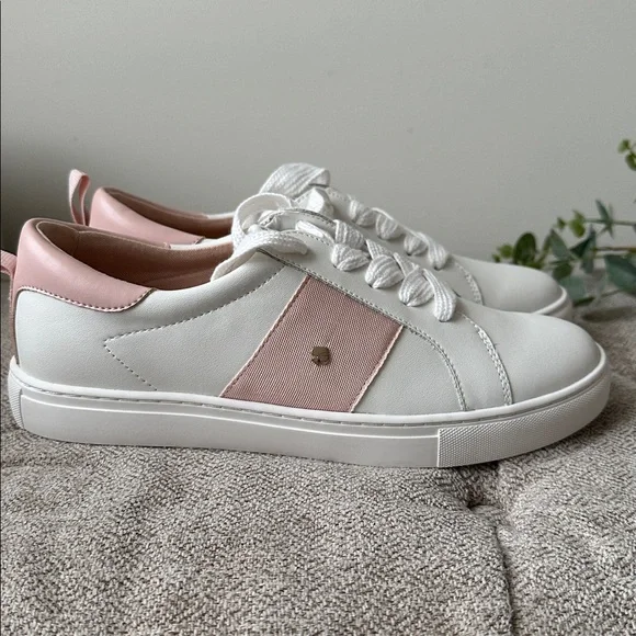 Kate Spade Cream and Pink Casual Sneakers - Picture 2 of 4